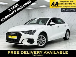 White Used 2021 Audi A3 Sportback Comfort Hatchback | £13,595 (Fair price)