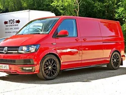 Red Used 2016 VW T6 Highline Van | £19,995 (Fair price)