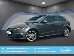 Grey Used 2016 Audi A3 Sportback S-Line Hatchback | £14,995 (Fair price)