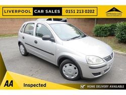 Silver Used 2005 Vauxhall Corsa Hatchback | £1,495 (Expensive)