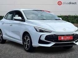 Solid arctic white New 2024 MG MG3 SE Hatchback | £14,998 (Fair price)