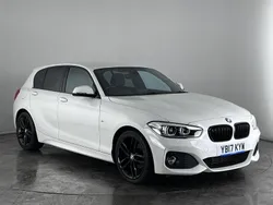 White Used 2017 BMW 118 M Sport Hatchback | £14,600 (Fair price)
