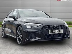 Black Used 2021 Audi A3 Advanced Hatchback | £30,890