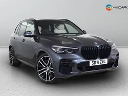 Grey Used 2021 BMW X5 M Sport SUV | £37,475 (Fair price)