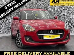 Red Used 2022 Suzuki Swift SZ5 Hatchback | £11,895 (Fair price)