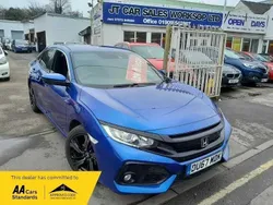 Blue Used 2017 Honda Civic SR Hatchback | £8,500 (A bit pricey)