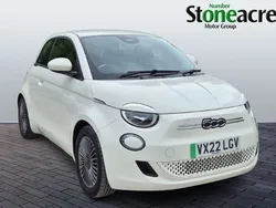 White Used 2022 Fiat 500e Icon Hatchback | £10,995 (Good price)