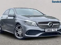 Grey Used 2018 Mercedes A200 AMG line Hatchback | £11,644 (Good price)