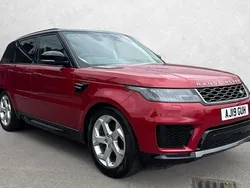 Red Used 2019 Land Rover Range Rover Sport HSE SUV | £27,788 (Fair price)