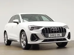 White Used 2019 Audi Q3 S-Line SUV | £21,998 (Fair price)