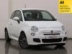 White Used 2015 Fiat 500 S Hatchback | £4,995 (Good price)