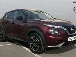Red Used 2024 Nissan Juke N-Connecta SUV | £17,707 (Fair price)