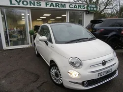 White Used 2022 Fiat 500 Dolcevita Hatchback | £10,674 (A bit pricey)