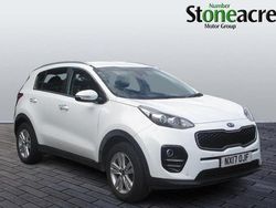 White Used 2017 Kia Sportage 2 SUV | £8,500 (Good price)