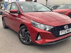 Dragon red Used 2022 Hyundai i20 SE Hatchback | £12,989 (Fair price)