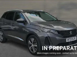 Grey Used 2021 Peugeot 3008 Allure Premium SUV | £16,224 (Fair price)