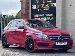 Red Used 2013 Mercedes A180 AMG Hatchback | £4,795 (Fair price)