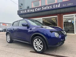 Ink blue pearl Used 2014 Nissan Juke Acenta SUV | £3,975 (Fair price)