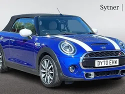 Blue Used 2020 Mini Cooper S Exclusive Hatchback | £22,250 (Expensive)