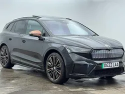 Black magic pearl effect Used 2022 Skoda Enyaq iV SportLine SUV | £28,900 (Expensive)