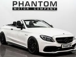 White Used 2017 Mercedes C63S AMG Premium Cabriolet | £34,990 (Super price)