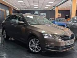 Brown Used 2017 Skoda Octavia SE L Estate | £7,180 (Fair price)