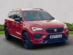 Red Used 2025 Seat Ateca Black Edition SUV | £27,999