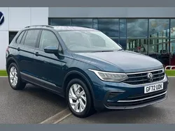 Blue Used 2022 VW Tiguan Life SUV | £19,681 (Super price)