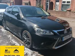 Black Used 2015 Lexus CT200h Hatchback | £9,480 (Fair price)