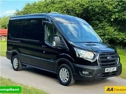 Black Used 2022 Ford Transit Van | £22,799