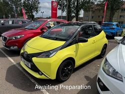Yellow Used 2017 Toyota Aygo X-cite Hatchback | £7,295 (Fair price)