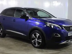 Blue Used 2019 Peugeot 3008 GT-line SUV | £11,000 (Fair price)