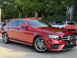 Red Used 2019 Mercedes E220 AMG line Sedan | £19,995 (Super price)