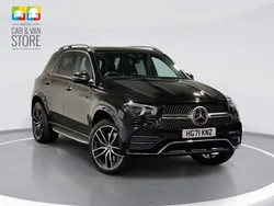 Black Used 2021 Mercedes GLE350e AMG line Estate | £48,999 (Fair price)