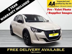 White Used 2022 Peugeot 208 GT Hatchback | £14,795 (Fair price)