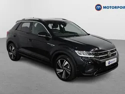 Black Used 2025 VW T-Roc R-line SUV | £28,599 (Fair price)