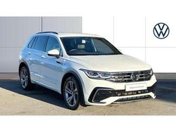 White Used 2023 VW Tiguan R-line Edition SUV | £26,889 (Fair price)