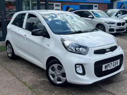 White Used 2017 Kia Picanto Air Hatchback | £4,680 (Fair price)
