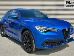 Blue Used 2021 Alfa Romeo Stelvio Veloce SUV | £30,088 (A bit pricey)