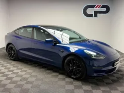Blue Used 2021 Tesla Model 3 Long Range Sedan | £16,995 (Fair price)