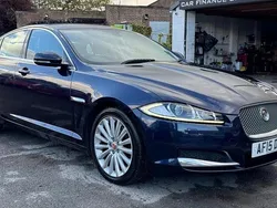 Blue Used 2015 Jaguar XF Luxury Sedan | £5,295 (Good price)