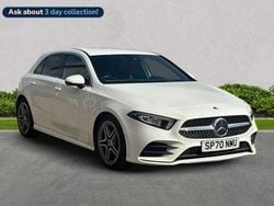 White Used 2020 Mercedes A180 Executive Hatchback | £17,949 (Fair price)