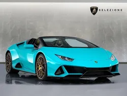 Blue Used 2021 Lamborghini Huracán Cabriolet | £229,950 (A bit pricey)