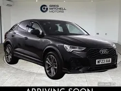 Used 2023 Audi Q3 Sportback Black Edition SUV | £34,995 (Fair price)