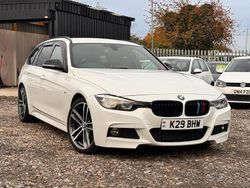 White Used 2017 BMW 320 M Sport Estate | £12,750 (Fair price)