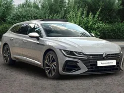 Moonstone grey Used 2024 VW Arteon R Estate | £37,050 (Fair price)