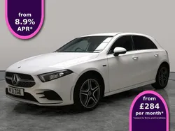 White Used 2021 Mercedes A250 AMG line Hatchback | £19,642 (Good price)