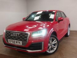 Red Used 2019 Audi Q2 S-Line SUV | £15,498 (Fair price)