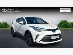 White Used 2023 Toyota C-HR Design SUV | £19,321 (Fair price)