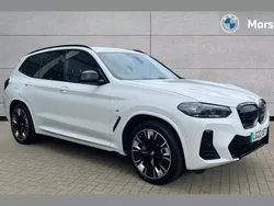 Mineral white metallic Used 2022 BMW iX3 M Sport SUV | £30,773 (Fair price)